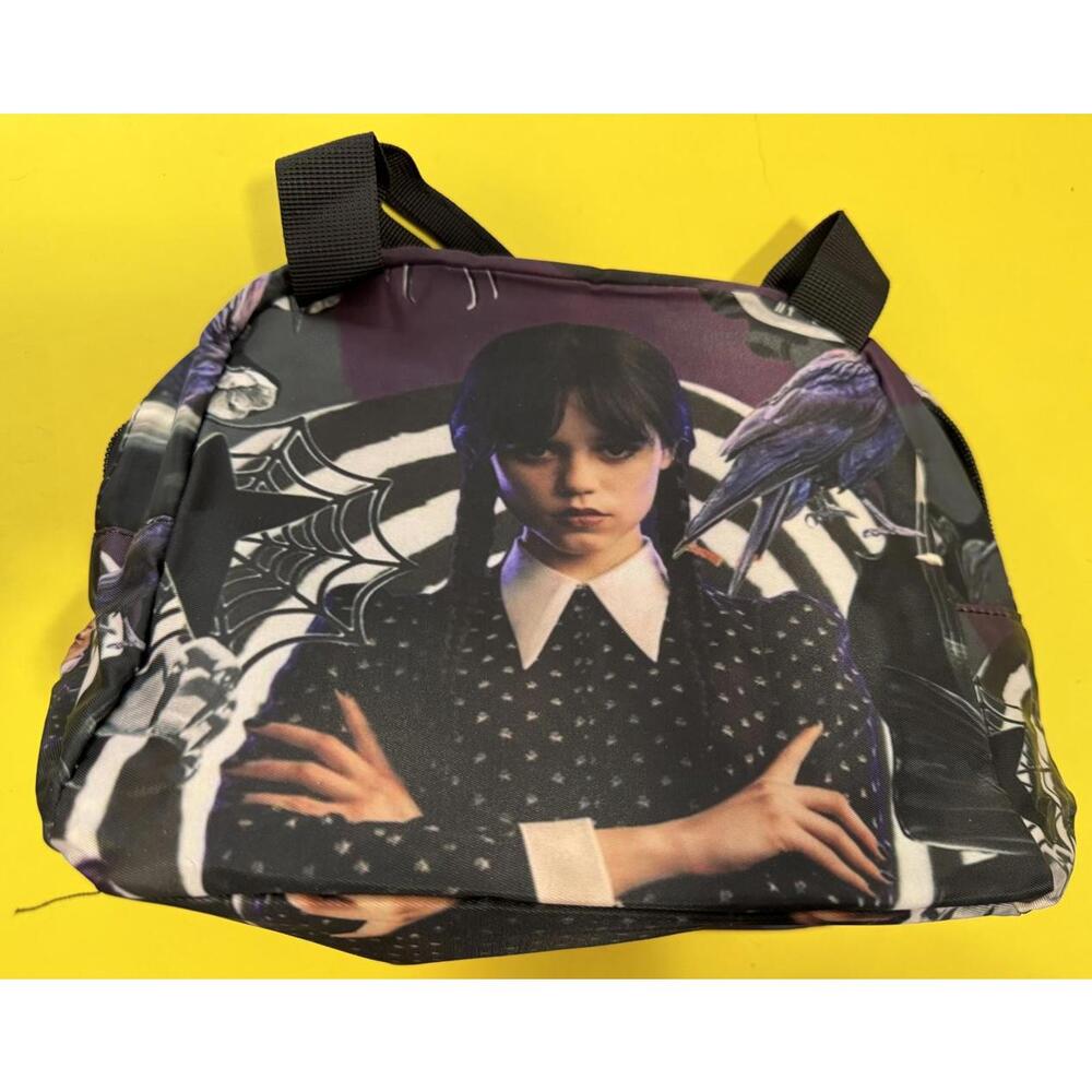 Lunch Bag Wednesday Addams Family Insulated Travel School Snack Bag Box Tote NEW